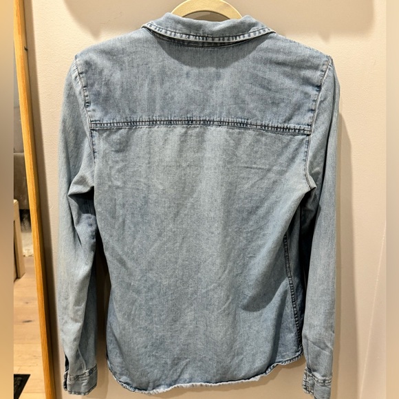 Pull & Bear Denim Shirt - Picture 2 of 4